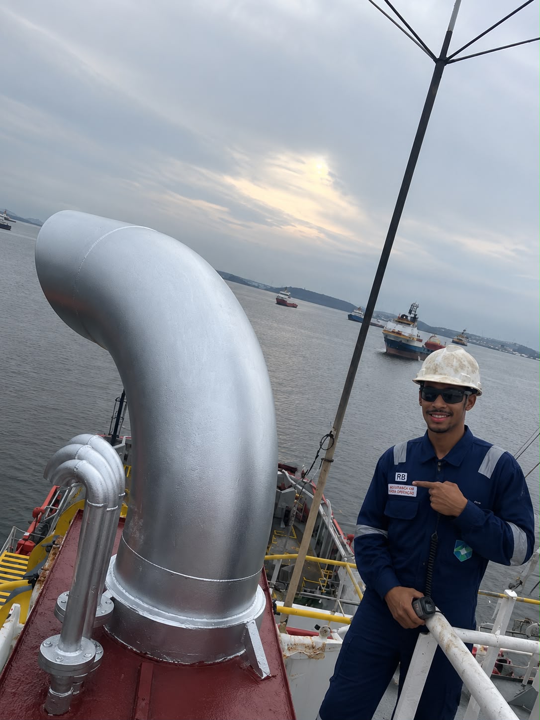 Colaborador RB a bordo