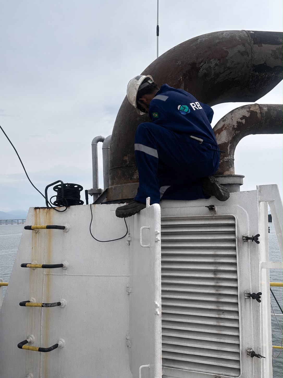 Colaborador RB a bordo